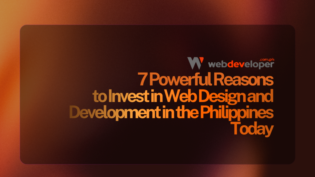 Web Design and Development in the Philippines