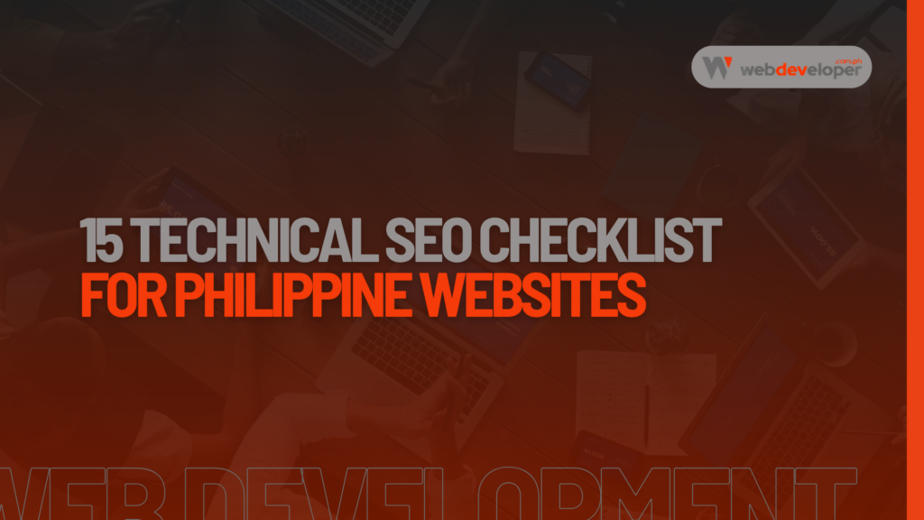 Technical SEO Checklist